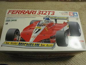 ☆処分☆　タミヤ　1/10　フェラーリ　312T3 F103RS 組途中ジャンク品