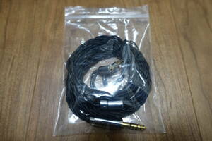 【美品】NiceHCK BlackDawn CIEM 2pin 4.4mm 台湾5N銀メッキ無酸素銅 4芯ケーブル リケーブル