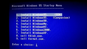  Windows 95/98/ME/2000/XP　インストール用 起動ディスク boot CD 