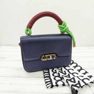 MARC JACOBS バッグ ザ Jリンク ツイスト ショルダーバッグ レザー ハンド バッグ ストラップ無し 2way