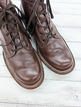 ∀ 美品 WHITE'S BOOTS ホワイツ SEMI DRESS セミドレス レースアップブーツ レザー ブラウン US8.5 26.5cm_画像2