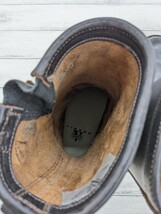 ∀ VIBERG ヴァイバーグ エンジニア ブーツ US8 D 26cm ブラック レザー ビブラムソール CANADA製 カナダ_画像3