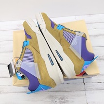 ∀ 未使用 UNION × NIKE AIR JORDAN 4 RETRO SP DJ5718-300 DESERT MOSS ユニオン ナイキ エア ジョーダン 4 レトロ デザート モス_画像6