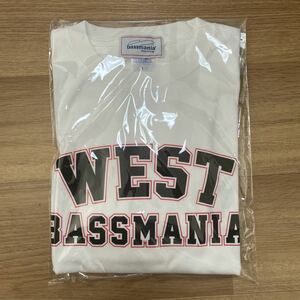 バスマニア　ロゴTシャツ限定生産品　ホワイトL
