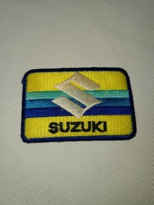 SUZUKI S 鈴木 スズキ レーシング ワッペン/ F1 レーシング 自動車 バイク カー用品 整備 カスタム 179