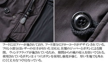 特価　HOUSTON　N/C　N-3B　FLIGHT JACKET　黒　Ｌサイズ　ブルゾン　ミリタリー　フライトジャケット　51110　20231116-1_画像5