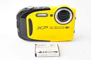 ★人気品★ FUJIFILM FinePix XP80 FUJINON コンパクトデジタルカメラ イエロー デジカメ #33