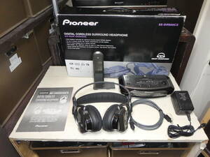 PIONEER SE-DIR800C-2 digital cordless headphone operation excellent 