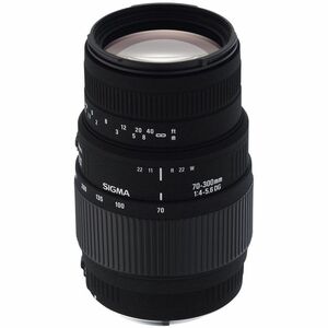 SIGMA 望遠ズームレンズ APO 70-300mm F4-5.6 DG MACRO シグマ用 フルサイズ対応 508401