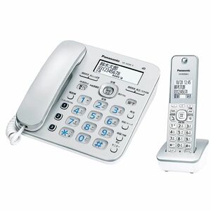 パナソニック コードレス電話機(子機1台付き)シルバー VE-GD36DL-S
