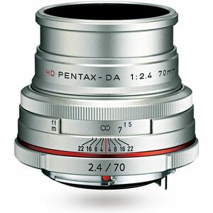 HD PENTAX-DA 70mmF2.4 Limited シルバー 中望遠単焦点レンズ APS-Cサイズ用高品位リミテッドレンズ・アルミ削