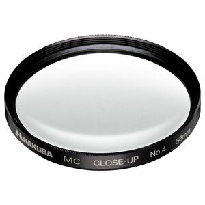 HAKUBA 58mm レンズフィルター MCクローズアップレンズ No.4 日本製 CF-CU458