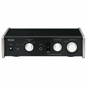 TEAC Reference 501 ヘッドホンアンプ フルアナログデュアルモノーラルサーキット ハイレゾ音源対応 ブラック HA-501-