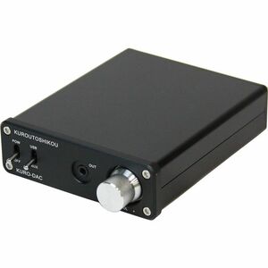 玄人志向 PREMIUM デジタル、アナログ対応 オペアンプ交換可能ヘッドホンアンプ KURO-DAC