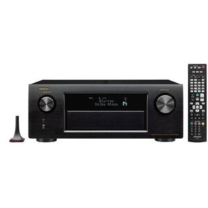 Denon AVサラウンドレシーバー 7.2ch Dolby Atmos/Wi-Fi/Bluetoothワイヤレス/ハイレゾ音源対応 ブラッ