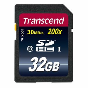 旧モデル Transcend 32GB SDHCカード TS32GSDHC10 5年保証