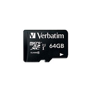 Verbatim バーベイタム microSDXCカード 64GB UHS-1 U1 Class10 MXCN64GJVZ4