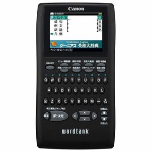 Canon 電子辞書 WORDTANK S502 英語ビジネス&学習モデル 全6コンテンツ 「ジーニアス英和大辞典」収録 「オックスフォード