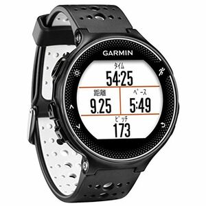 GARMIN( Garmin ) бег часы часы GPS жизнь rogForeAthlete 230J черный × белый Япония стандартный товар 