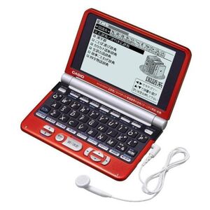 CASIO 電子辞書 Ex-word XD-ST6200RD レッド (100コンテンツ, 6ヶ国語音声機能, 生活実用モデル, バックライ