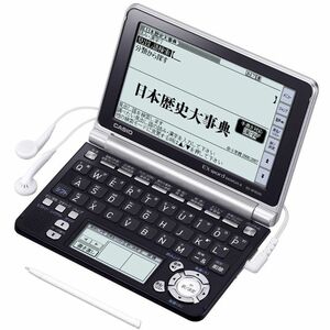 CASIO Ex-word 電子辞書 XD-GF6550BK ブラック 音声対応 130コンテンツ収録 多辞書総合モデル クイックパレット付