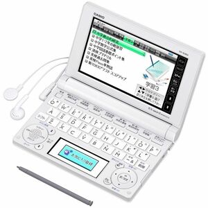 CASIO Ex-word 電子辞書 中学生学習モデル XD-B3850 ホワイト XD-B3850WE