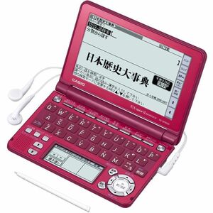 CASIO Ex-word 電子辞書 XD-GF6550RD レッド 音声対応 130コンテンツ収録 多辞書総合モデル クイックパレット付き