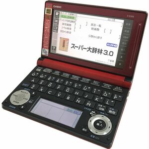 カシオ 電子辞書 中国語学習モデル E-D300 レッド（日中英３ヶ国語で切り替え表示［XD-D7300 同等モデル 中国大陸版］）