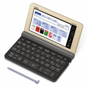 2019年モデル カシオ CASIO 電子辞書 エクスワード 生活モデル XD-SR6500GD 160コンテンツ シャンパンゴールド