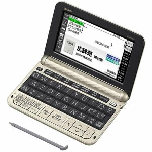 カシオ 電子辞書 エクスワード 生活・教養モデル XD-Z6500GD シャンパンゴールド 160コンテンツ