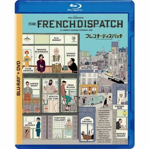 フレンチ・ディスパッチ ザ・リバティ、カンザス・イヴニング・サン別冊 ブルーレイ+DVDセット Blu-ray