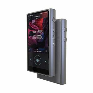 HiByMusic R5 デジタルオーディオプレイヤー 4.4mm バランス出力端子 (グレイ)