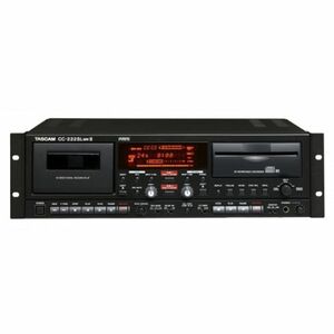 TASCAM CDレコーダー/カセットコンビネーションデッキ CC-222SLMK2