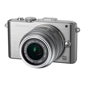 OLYMPUS ミラーレス一眼 PEN Lite E-PL3 レンズキット シルバー E-PL3 LKIT SLV