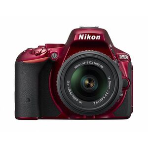 Nikon デジタル一眼レフカメラ D5500 18-55 VRII レンズキット レッド 2416万画素 3.2型液晶 タッチパネル D5