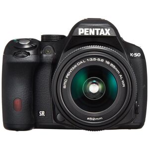 RICOH デジタル一眼レフ PENTAX K-50 DAL18-55mmWRレンズキット ブラック K-50 L18-55WR KIT B