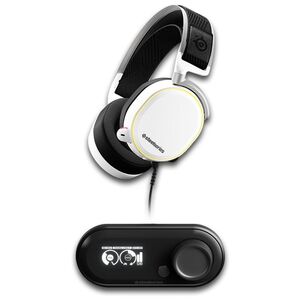 Game DAC付きSteelSeries ゲーミングヘッドセット Arctis Pro + Game DAC 有線 ホワイト ハイレゾ M