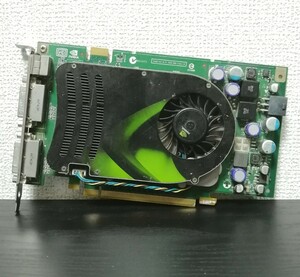 ■稼働品回収■GeForce 8800 GTS 256MB DDR2 PCI-Express x16 DCV-00219-N3-GP EVGA ビデオ グラフィックス カード