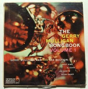 ◆ GERRY MULLIGAN Song Book, Vol.1 ◆ World Pacific WP-1237 (black:dg) ◆ R