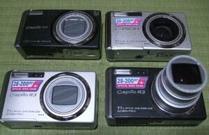 Ricoh　デジカメ　４台　ジャンク　Caplio R4 R3