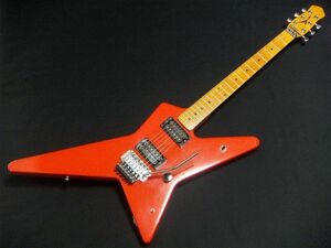 ZEP-II ランダムスター メイプル1ピースネック TRS-101 タケウチ フロイドローズ 高崎晃 LOUDNESS ラウドネス RANDOM STAR レッド 変形 ESP