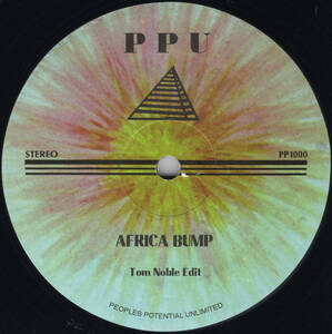 ほぼ新品 傑作リエディット ★Africa Bump／Party Together - Unknown／Superbs★ Tom Noble, PPU PP1000