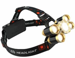 ヘッドライト ヘッドランプ led 高輝度 ヘッドライトCREE T6 発送無料
