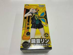 開封品　初音ミク　Project DIVA Arcade Future Tone スーパープレミアムフィギュア　鏡音リン　トランスミッター