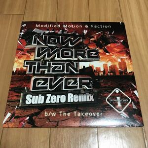 【Drum & Bass】Modified Motion & Faction / Now More Than Ever (Sub Zero Remix) - Innovation Records ドラムンベース