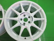 PCD114.3 Work MCO-TA ホワイト 8.5j/+38 ハブ約56.30㎜ 4本セット! 中古 MCOレーシング ドリ車_画像3