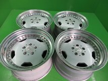 希少!PCD112 OZ Racing ベンツ AMG 鍛造 C7400175 C7400146 8.5j/+18 10j/+17 ハブ約67㎜ 4本 中古 旧車 流用リペアスペア交換などに!_画像2