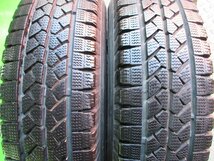 PCD139.7 スズキ ジムニー純正 5.5j/+5 ハブ約108㎜ ブリヂストン ブリザックVL1 195/80R15 107/105L 約9分山 製造20年 4本 中古 シエラ_画像10