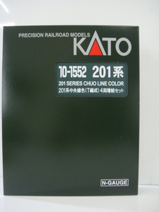 KATO 10-1552 201系 中央線色 T編成 4両 増結セット Nゲージ