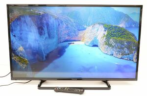 (669YB 1130Y3)1円～ Panasonic パナソニック 液晶テレビ TH-43D305 リモコン付き 43インチ 2016年製